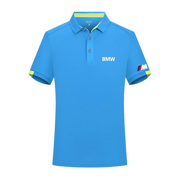 Polo BMW M Power Léger Séchage Rapide Homme Eté avec 3 Boutons